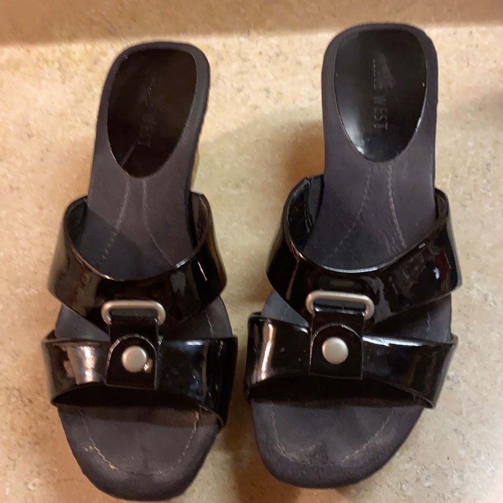 Black sandals